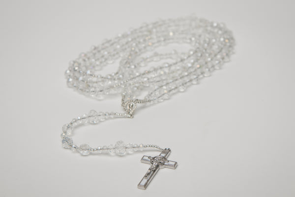 La Tercera Crystal Rosary Cord