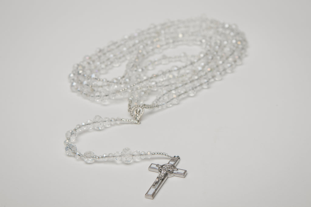 La Tercera Crystal Rosary Cord